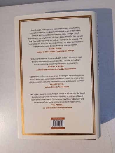 The Age of Surveillance Capitalism by Shoshana Zuboff