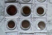Irish Decimal 2 pennies x 16. 3 for 1 euro or 5 euro the lot. Dates below