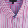 Marks and Spencer Autograph mens striped pure cotton long sleeve shirt 2-3xl size Image 3