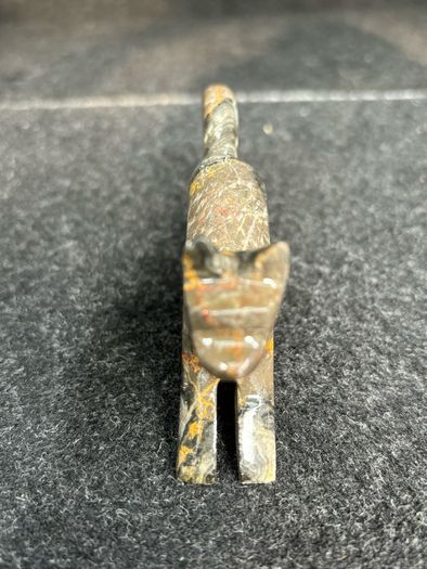 Small Carved Stone Cat