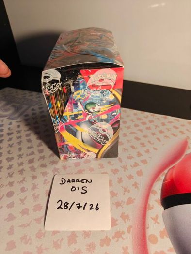 Pokemon Mega Evolution booster box