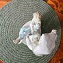 NAO by Lladro "Pillow Fight" Figurine Image 9