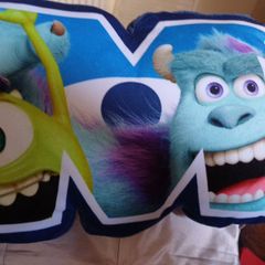 BNWT Monsters University Cushion