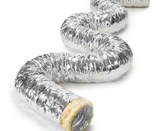 Flexible insulated pipe 125mm x 6m