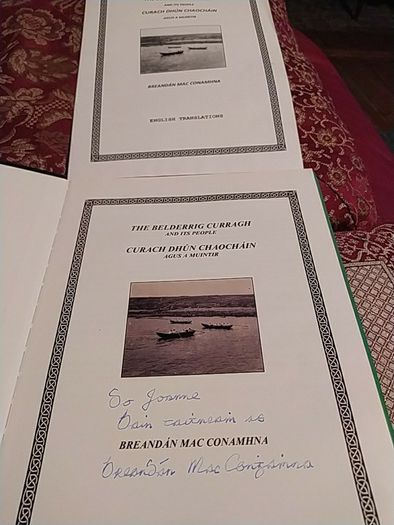 The Belderrig Curragh/Book rare signed 1st edition