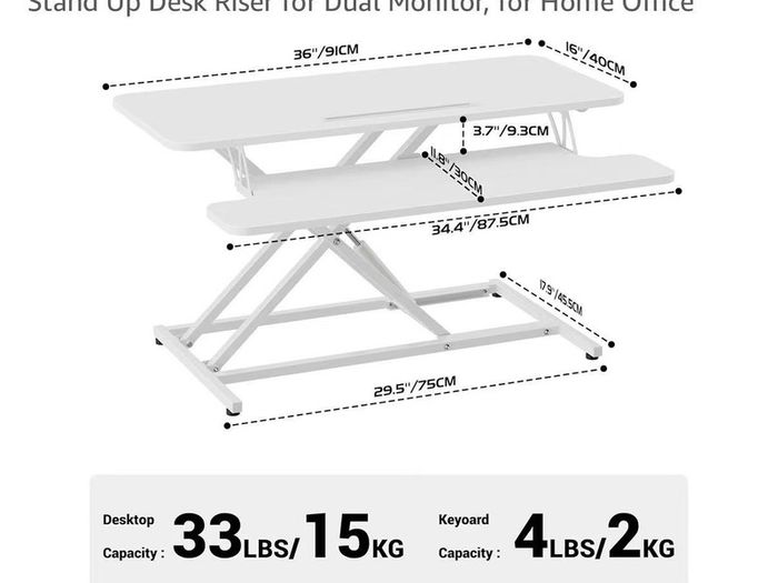 standing desk converter