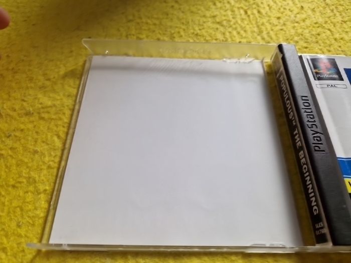 Populous The Beginning PlayStation1 Ps1 PlayStation2 Ps2 games Original
