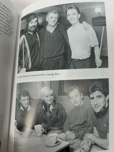 SIGNED Eamon Dunphy The Road Road / First Edition / Football Pundit / HB