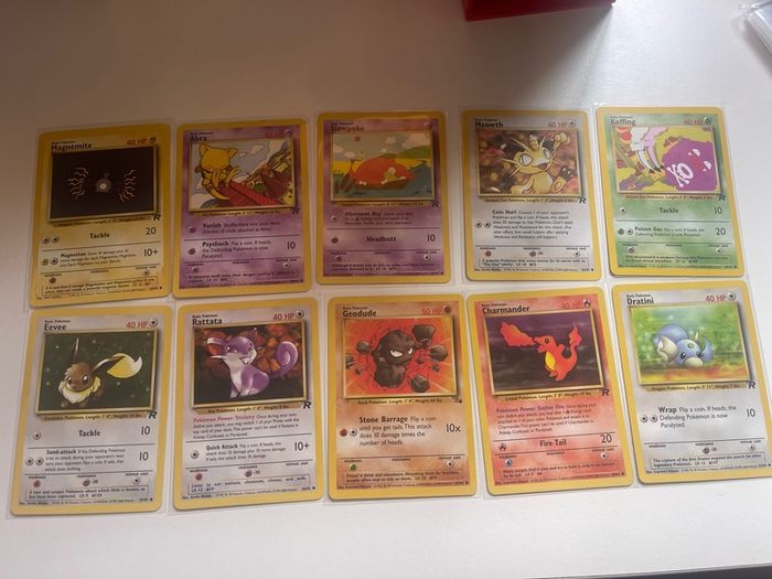 Vintage Pokemon Card Bundle