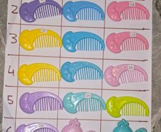 3 Euro Each - Moon Combs and Whale Brushes 3Euro Each MLP G1 My Little Pony Accessories