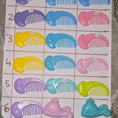 3 Euro Each - Moon Combs and Whale Brushes 3Euro Each MLP G1 My Little Pony Accessories