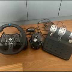 Logitech G923 Trueforce Steering Wheel + Pedals + Gear Shifter
