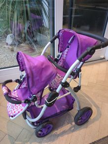 Dimples Ella Tandem Double Buggy toy