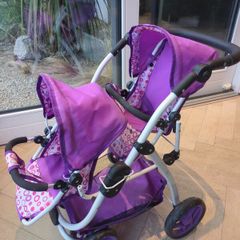 Dimples Ella Tandem Double Buggy toy