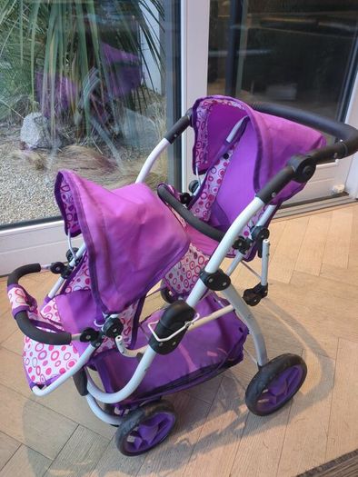 Dimples Ella Tandem Double Buggy toy