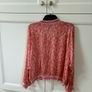 New with tags Ladies silk look lightweight bomber jacket or can be worn as blouse ( EVA Kayan ) Image 3