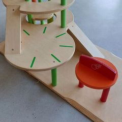Wesco Toy Car Garage