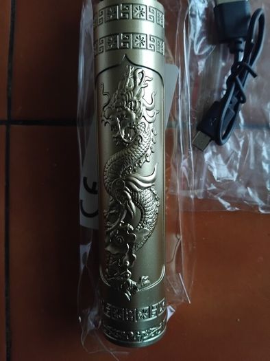 New hair and beard trimmer with dragon design handle