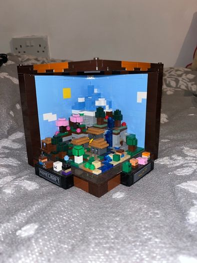 Minecraft Lego Crafting Table