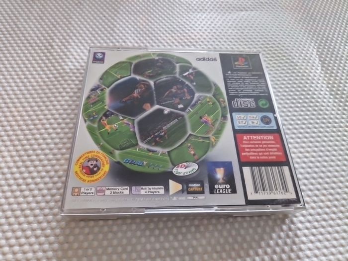 Adidas Power Soccer PlayStation1 Ps1 PlayStation2 Ps2 Games Original