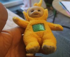 Vintage Teletubbie Laa Laa Plush 1996