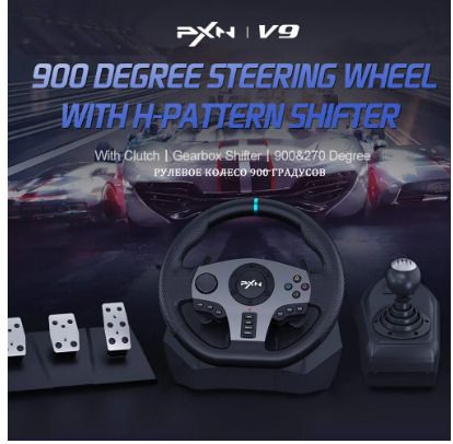 BRAND NEW Steering Wheel Gaming Racing Wheel for PS4/Xbox One/Android TV/Switch/Xbox Series