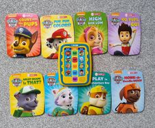Nickelodeon PAW Patrol Electronic Reader & 8 Children Preschool Board Books
