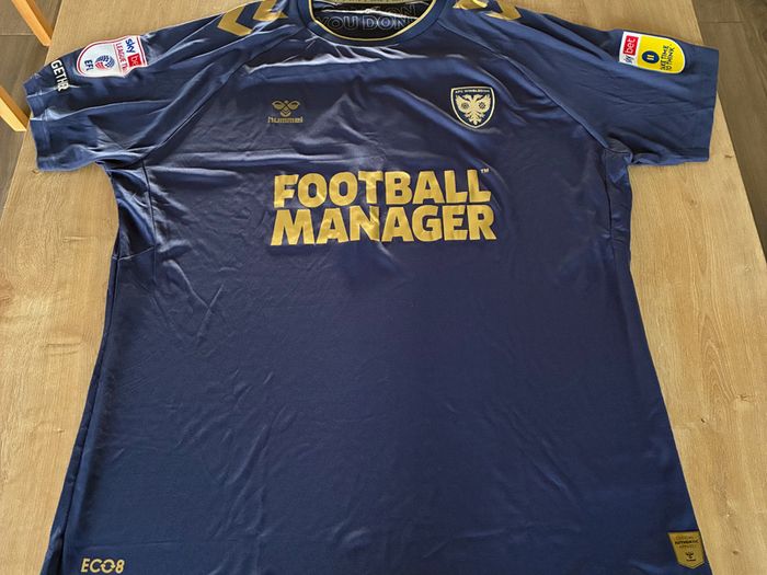 AFC Wimbledon 2022/23 Home Hummel Shirt 3XL DAVISON 9