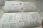 Dublin Bay Sailing Club Programme 1958