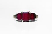 Silver Ruby Ring