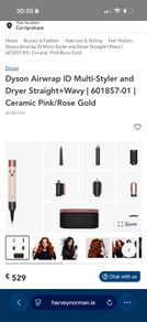 Dyson airwrap ID rose gold