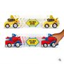 Transformers Rescue Bots Academy Pull Back Vehicles 3 Pack Image 3