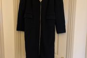 Black and cream coat