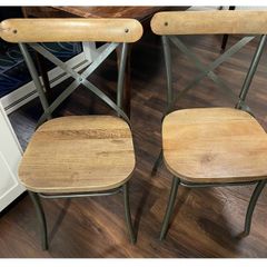Dining chairs set of 2