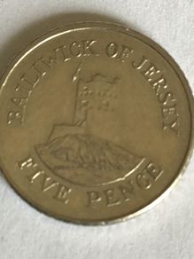 Collectible coin - Bailiwick of Jersey 5 pence 2008