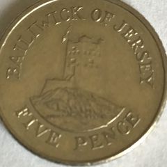 Collectible coin - Bailiwick of Jersey 5 pence 2008