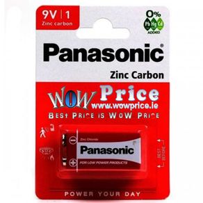3343 Panasonic ZINC 9V Battery