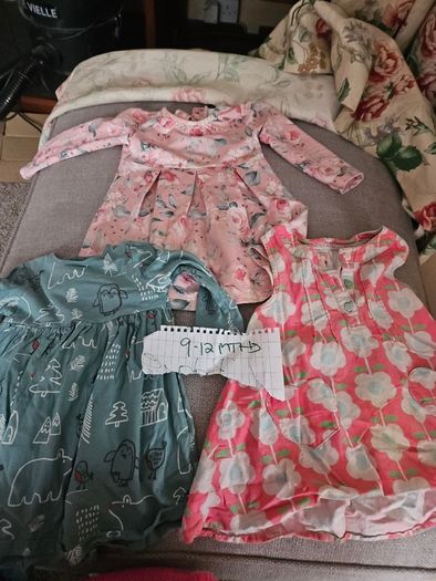 9-12months girls clothes 22 items