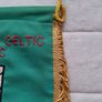 Soccer Fans Wayside Celtic A.f.c Golden Ball Kilternan  This Is A Large Vintage Wayside Soccer Football Embroidered Pennant Image 6