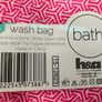 drawstring wash bag pink Image 5