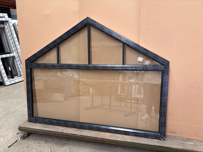 Brand New VEKA Feature Triangle Window Double Glazed