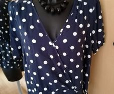Top's 1 Navy and 1 Mint Green Size 18 NWT