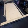 Pine Triple Bunk Bed (Grey) + Mattresses Image 6