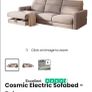 Brand new Cosmic electric sofa bed Image 3