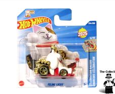 Hot Wheels Feline Lucky Cat Diecast Car Brand New Sealed