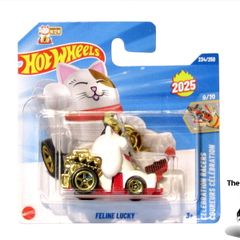Hot Wheels Feline Lucky Cat Diecast Car Brand New Sealed