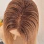 100% human hair Topper Image 5