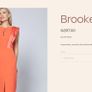Caroline Kilkenny Brooke Dress Sz 14UK - Rrp 297 (New) Image 3