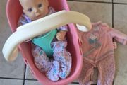 baby anabel and car seat
