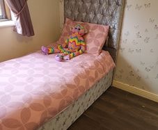 3ft divan bed with headboard